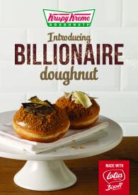 Krispy Kreme releases two new Lotus Biscoff flavours