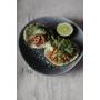  Chopped pork shoulder larb taco 